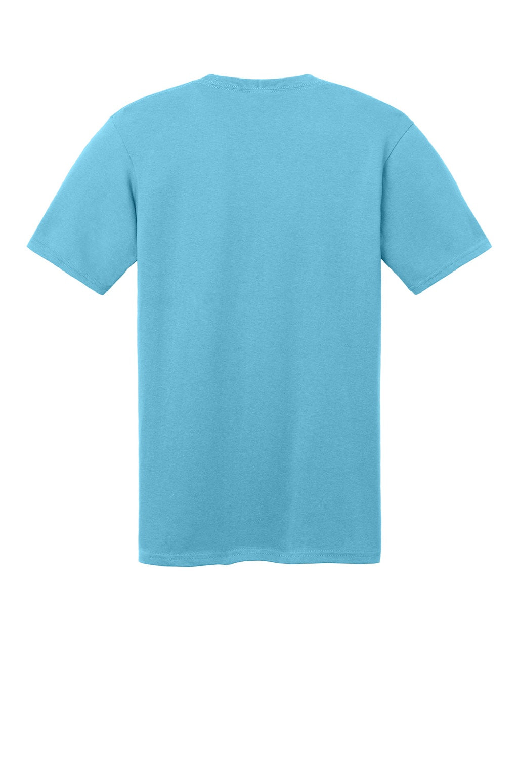 Mens Core Short Sleeve V-Neck T-Shirt - Aquatic Blue