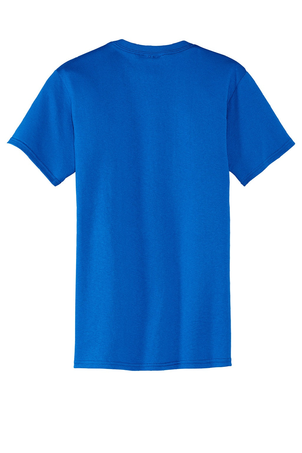 Mens Core Short Sleeve Crewneck T-Shirt w/ Pocket - Royal Blue