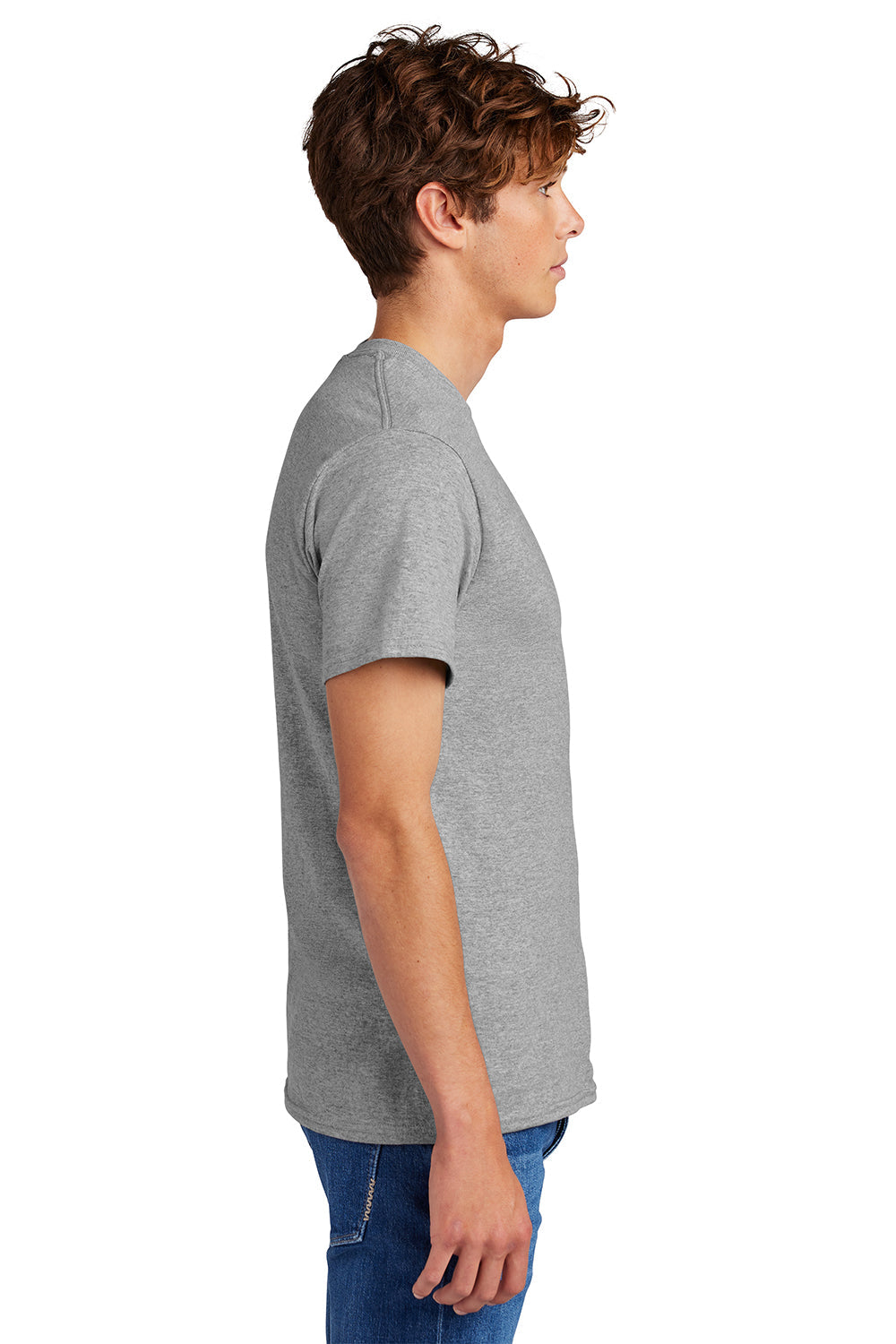 Mens Core Short Sleeve Crewneck T-Shirt - Heather Grey