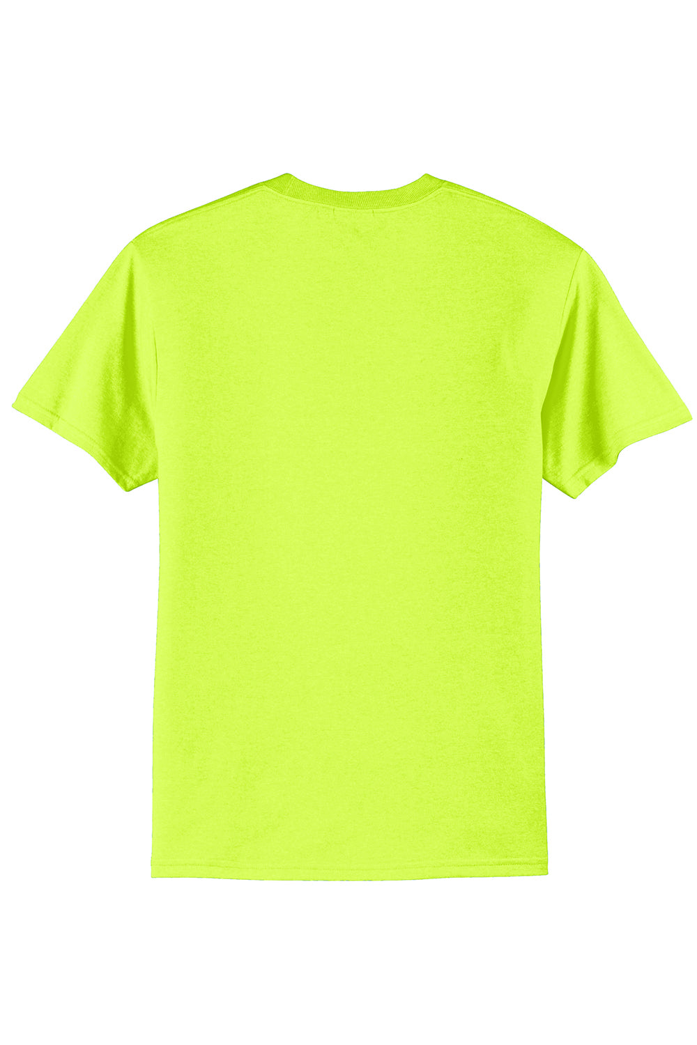 Mens Core Short Sleeve Crewneck T-Shirt - Safety Green
