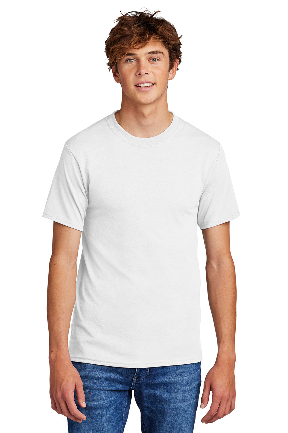 Mens Core Short Sleeve Crewneck T-Shirt - White