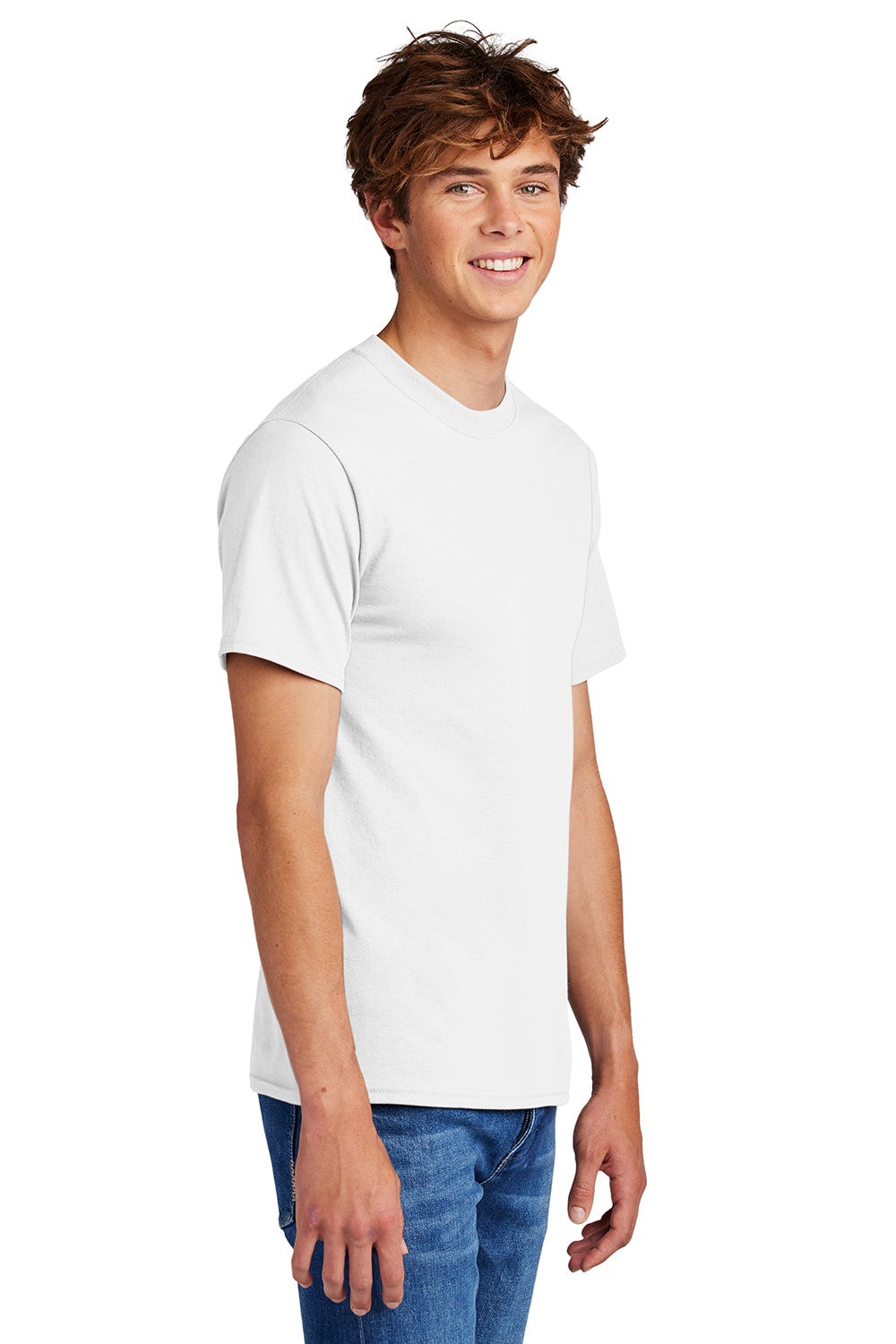 Mens Core Short Sleeve Crewneck T-Shirt - White