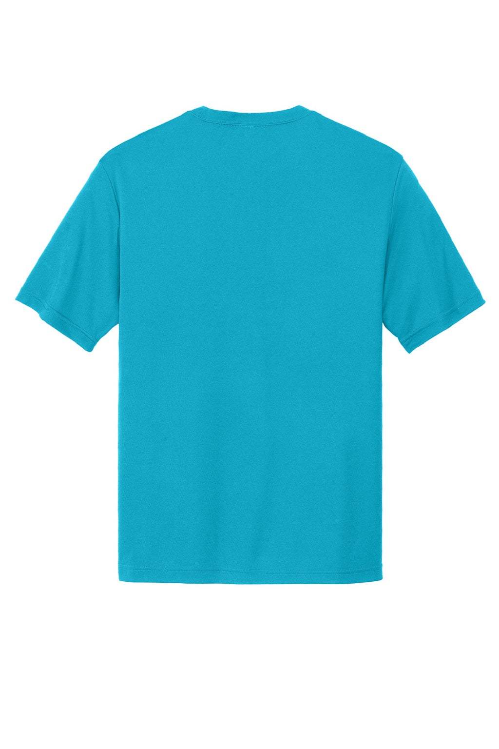 Sport-Tek Mens Competitor Moisture Wicking Short Sleeve Crewneck T-Shirt - Atomic Blue