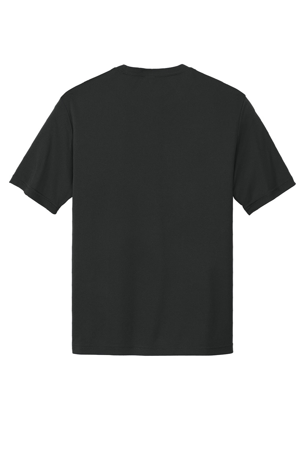 Sport-Tek Mens Competitor Moisture Wicking Short Sleeve Crewneck T-Shirt - Black