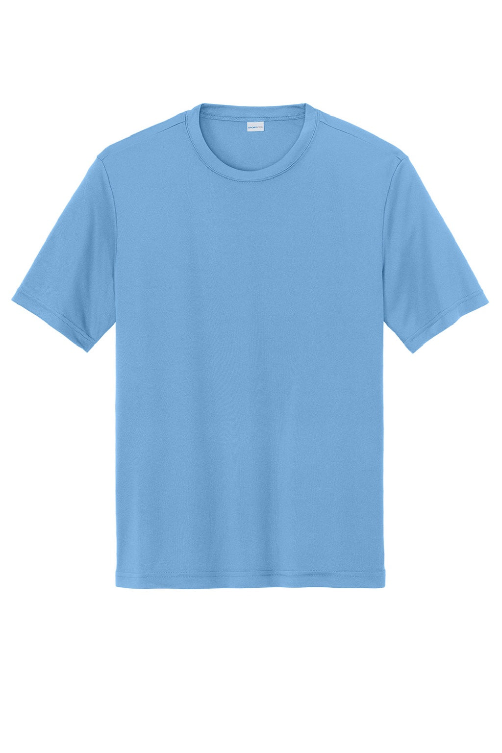 Sport-Tek Mens Competitor Moisture Wicking Short Sleeve Crewneck T-Shirt - Carolina Blue