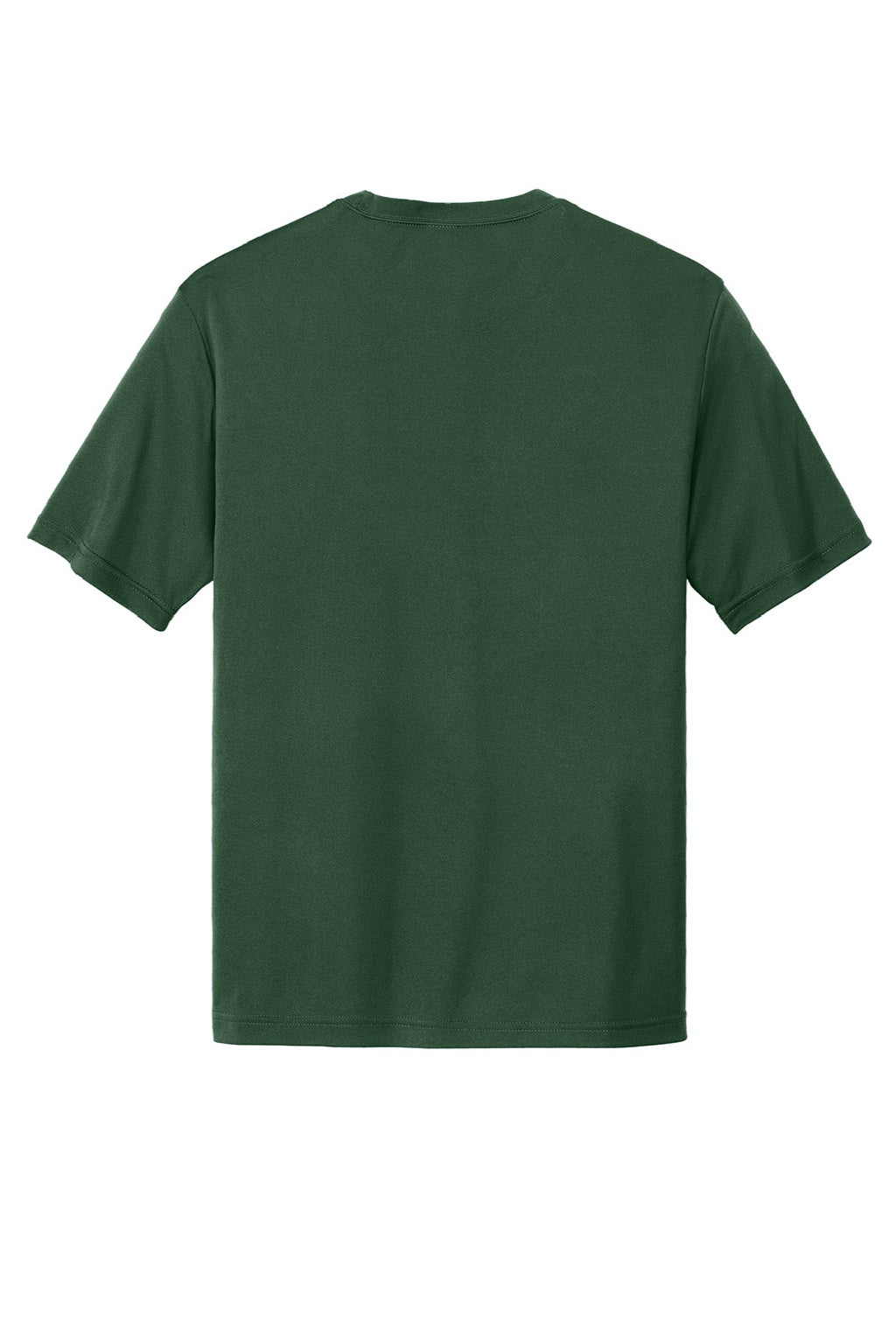 Sport-Tek Mens Competitor Moisture Wicking Short Sleeve Crewneck T-Shirt - Forest Green