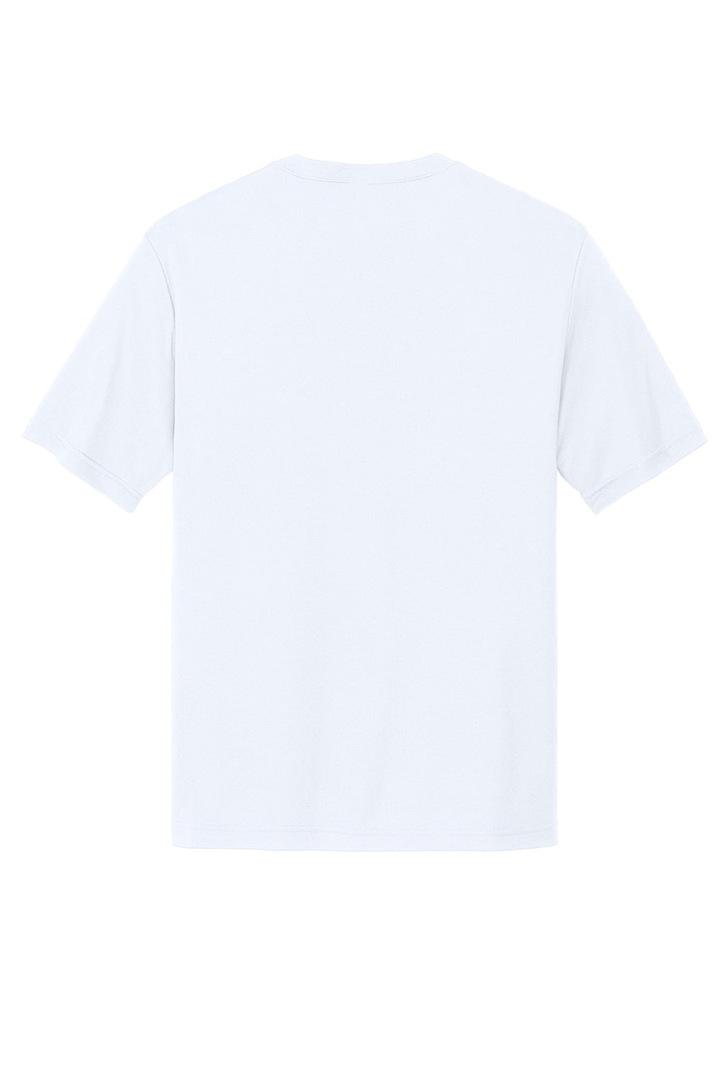 Sport-Tek Mens Competitor Moisture Wicking Short Sleeve Crewneck T-Shirt - White